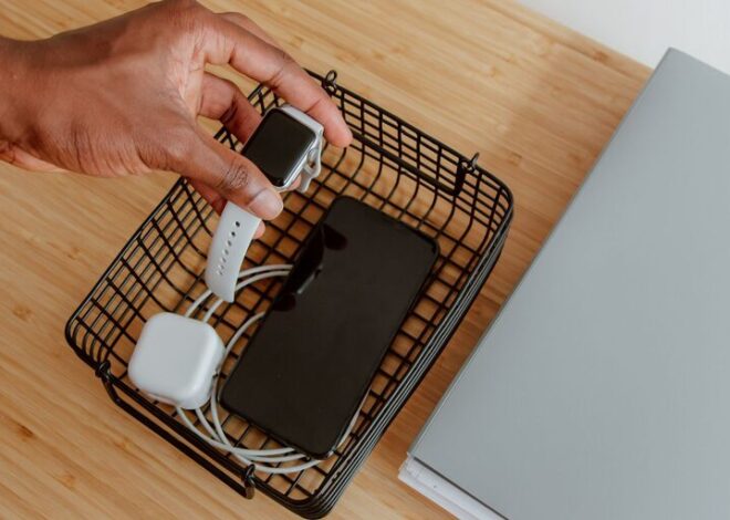 How to Set Up a Charging Station for Devices at Home